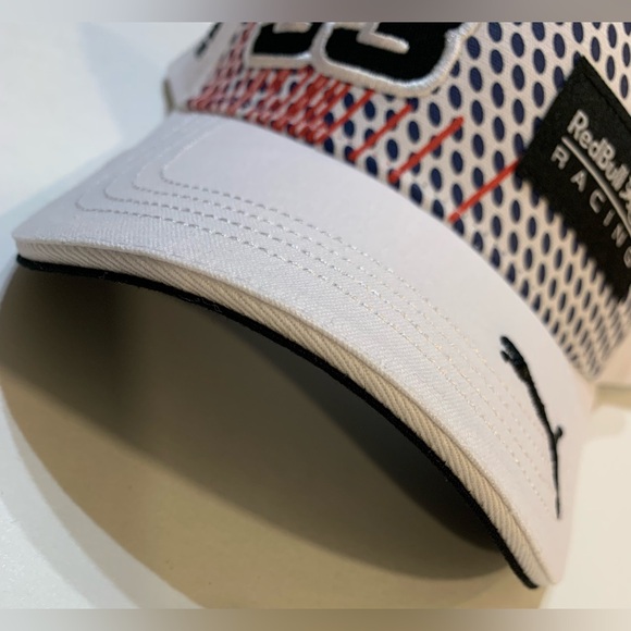 White Red Bull Racing Hat - Picture 3 of 8